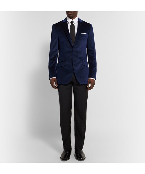 RICHARD JAMES（リチャード ジェームス）の「Richard James Pin-Dot Velvet Blazer（その他トップス・メンズ・Blue・UK/US 36/UK/US 38/UK/US 40/UK/US 42/UK/US 44/UK/US 46）」の7枚目の写真