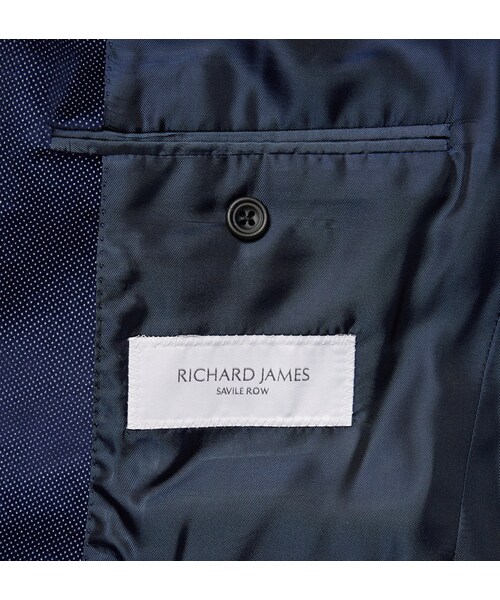 RICHARD JAMES（リチャード ジェームス）の「Richard James Pin-Dot Velvet Blazer（その他トップス・メンズ・Blue・UK/US 36/UK/US 38/UK/US 40/UK/US 42/UK/US 44/UK/US 46）」の8枚目の写真