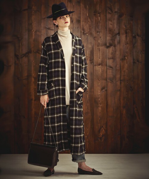 Johnbull Private labo チェックコート Johnbull Private labo（ジョンブルプライベートラボ）の「チェック