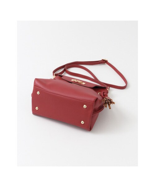 RODE SKO（ロデスコ）の「KATHARINE スムース調ミニバッグ（バッグ・レディース・BLACK/RED・FREE）」の12枚目の写真