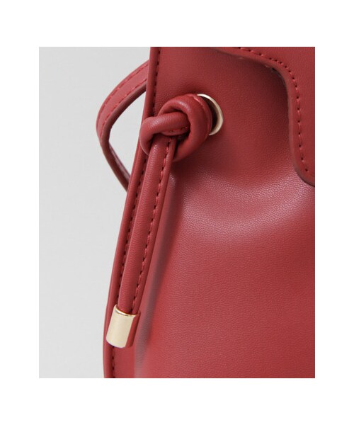 RODE SKO（ロデスコ）の「KATHARINE スムース調ミニバッグ（バッグ・レディース・BLACK/RED・FREE）」の8枚目の写真