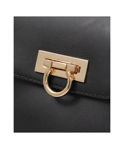 RODE SKO（ロデスコ）の「KATHARINE スムース調ミニバッグ（バッグ・レディース・BLACK/RED・FREE）」の6枚目の写真