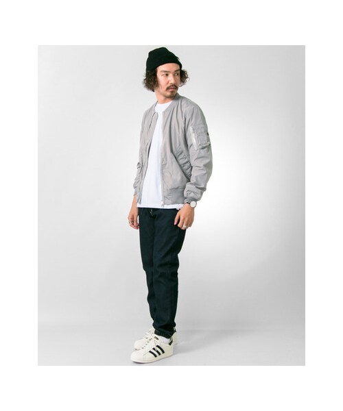 URBAN RESEARCH（アーバンリサーチ）の「ALPHA INDUSTRIES×URBAN RESEARCH iD 別注MA-1 ジャケット（ジャケット/アウター・メンズ・BLACK/KHAKI/L.GREY・XS/S/M/L）」の9枚目の写真
