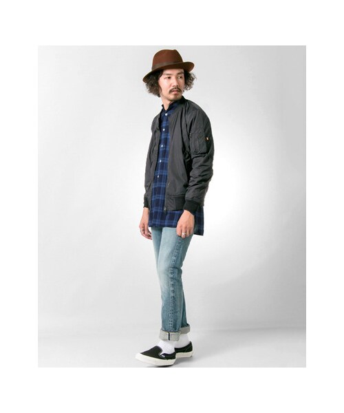 URBAN RESEARCH（アーバンリサーチ）の「ALPHA INDUSTRIES×URBAN RESEARCH iD 別注MA-1 ジャケット（ジャケット/アウター・メンズ・BLACK/KHAKI/L.GREY・XS/S/M/L）」の5枚目の写真