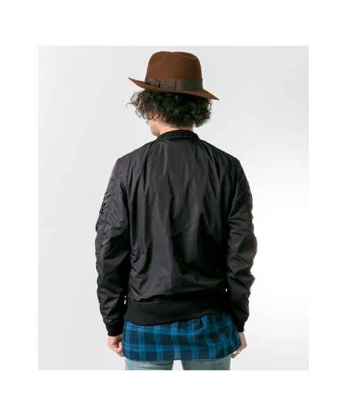URBAN RESEARCH（アーバンリサーチ）の「ALPHA INDUSTRIES×URBAN RESEARCH iD 別注MA-1 ジャケット（ジャケット/アウター・メンズ・BLACK/KHAKI/L.GREY・XS/S/M/L）」の12枚目の写真