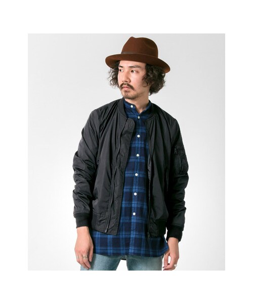URBAN RESEARCH（アーバンリサーチ）の「ALPHA INDUSTRIES×URBAN RESEARCH iD 別注MA-1 ジャケット（ジャケット/アウター・メンズ・BLACK/KHAKI/L.GREY・XS/S/M/L）」の4枚目の写真