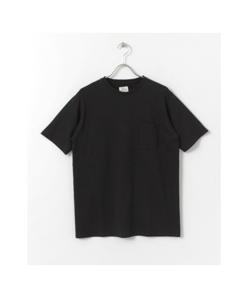 URBAN RESEARCH（アーバンリサーチ）の「JP MADE 丸胴ポケットTシャツ（トップス・メンズ・WHITE/GREY.H/BLACK・S/M/L）」の2枚目の写真
