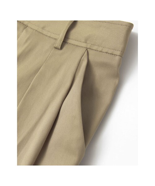URBAN RESEARCH（アーバンリサーチ）の「テンセルストレッチタックテーパードパンツ（パンツ・レディース・BEIGE/BLACK・36/38）」の12枚目の写真