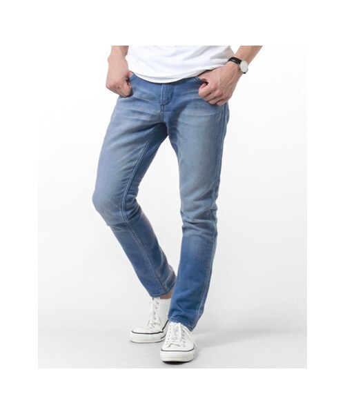 URBAN RESEARCH（アーバンリサーチ）の「ストレッチフィットデニムイージー（パンツ・メンズ・BLUE・M/L）」の2枚目の写真