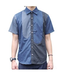 NIRAME.CO | 深海のイタズラしゃつ。 ネイビー(シャツ/ブラウス)