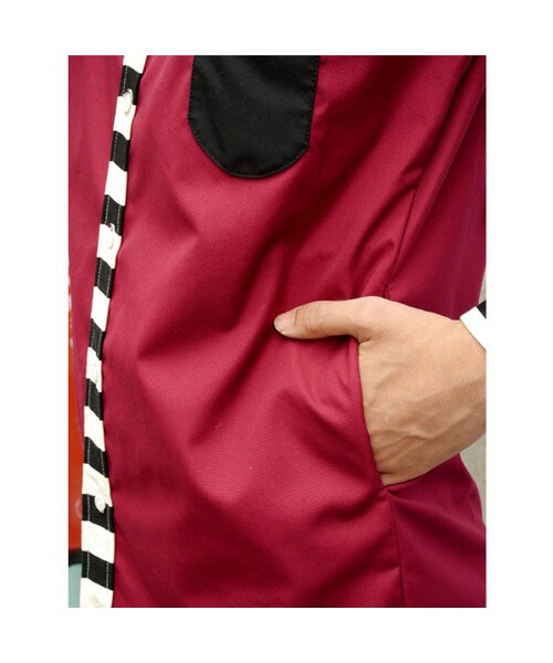 NIRAME.CO（ニラメッコ）の「【残り1枚】すれ違いしゃつ。 バーガンディ（シャツ/ブラウス・メンズ・その他）」の7枚目の写真