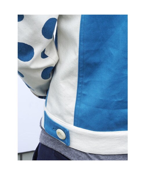 NIRAME.CO(ニラメッコ)の「【残り1枚】Eじゃん ブルーどっと(シャツ/ブラウス・メンズ・その他)」の11枚目の写真