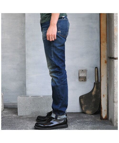 Handmade(ハンドメイド)の「DENHAM 【デンハム】 DRILL 2Y REGULAR FIT(Tシャツ/カットソー・メンズ・その他)」の2枚目の写真
