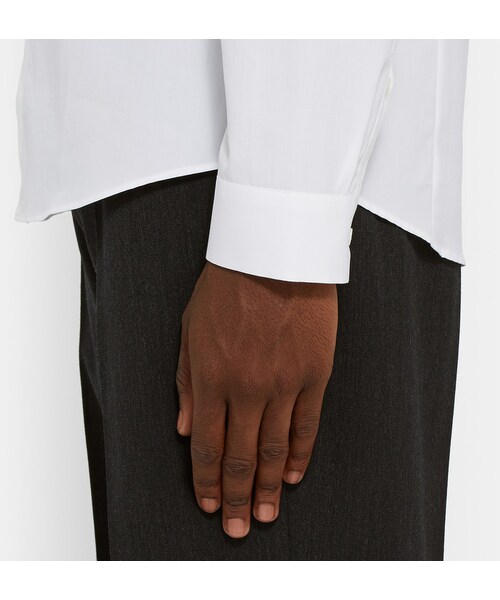 JIL SANDER（ジルサンダー）の「Jil Sander Slim-Fit Cotton Shirt（シャツ/ブラウス・メンズ・Blue/White・EU 38 (UK/US 15)/EU 39 (UK/US 15.5)/EU 41 (UK/US 16)/EU 42 (UK/US 16.5)/EU 43 (UK/US 17)）」の6枚目の写真