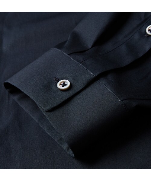 JIL SANDER（ジルサンダー）の「Jil Sander Slim-Fit Cotton Shirt（シャツ/ブラウス・メンズ・Blue/White・EU 38 (UK/US 15)/EU 39 (UK/US 15.5)/EU 41 (UK/US 16)/EU 42 (UK/US 16.5)/EU 43 (UK/US 17)）」の8枚目の写真