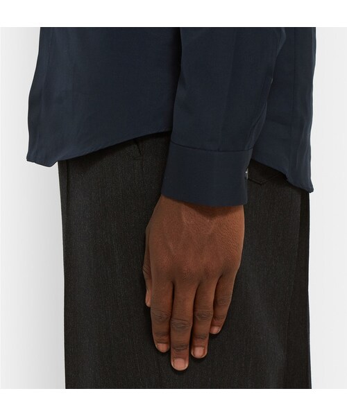 JIL SANDER（ジルサンダー）の「Jil Sander Slim-Fit Cotton Shirt（シャツ/ブラウス・メンズ・Blue/White・EU 38 (UK/US 15)/EU 39 (UK/US 15.5)/EU 41 (UK/US 16)/EU 42 (UK/US 16.5)/EU 43 (UK/US 17)）」の14枚目の写真