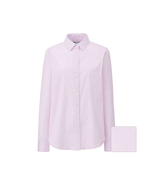 UNIQLO（ユニクロ）の「WOMEN スーピマコットンストレッチシャツ