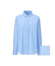 UNIQLO | WOMEN スーピマコットンストレッチシャツ（長袖）(シャツ/ブラウス)
