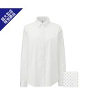 ユニクロ | WOMEN スーピマコットンプリントシャツ（長袖）＋E(襯衫)