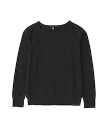 UNIQLO | WOMEN スウェットプルオーバー（長袖）(パーカー)