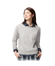 UNIQLO | WOMEN スウェットプルオーバー（長袖）(パーカー)