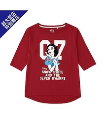 UNIQLO | WOMEN ディズニープロジェクトグラフィックT（7分袖）E09・17＋E(Tシャツ/カットソー)