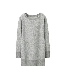 UNIQLO | WOMEN スウェットチュニック（長袖）(パーカー)
