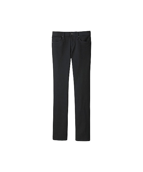 UNIQLO(ユニクロ)の「WOMEN スリムフィットジーンズ(デニムパンツ・レディース・NAVY/BLUE/BLACK/GRAY・30/23/29/32/24/27/34/22/25/36/28/26)」の2枚目の写真