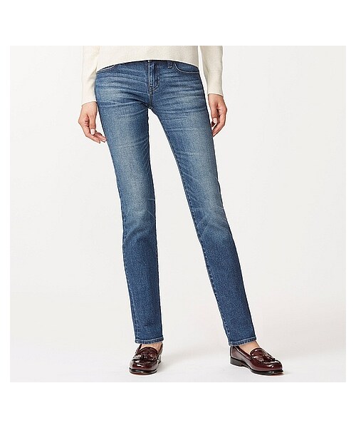 UNIQLO(ユニクロ)の「WOMEN スリムフィットジーンズ(デニムパンツ・レディース・NAVY/BLUE/BLACK/GRAY・30/23/29/32/24/27/34/22/25/36/28/26)」の4枚目の写真