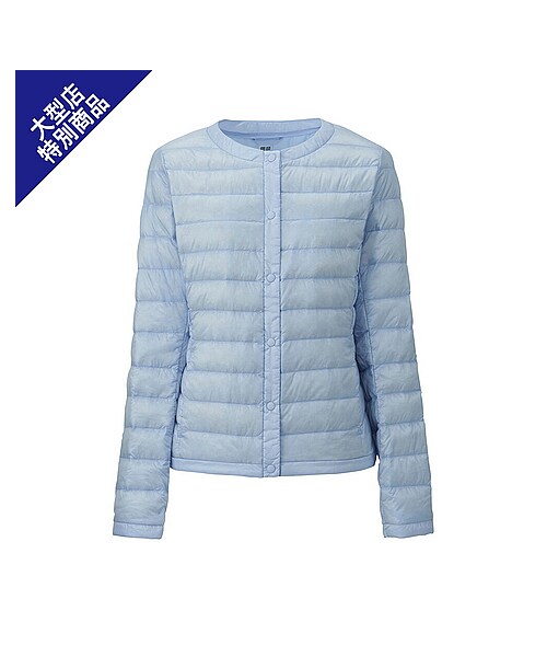 UNIQLO（ユニクロ）の「WOMEN ウルトラライトダウンコンパクトジャケット（その他アウター・レディース・OFF WHITE/LIGHT BLUE/BEIGE/PINK/BLACK/NAVY・S/3XL/XXL/M/XL/L）」の4枚目の写真