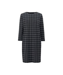 UNIQLO | WOMEN ポンチプリントワンピース（7分袖）(ワンピース)