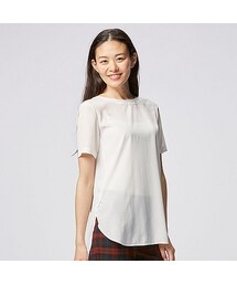 UNIQLO | WOMEN エアリーTブラウス（半袖）(シャツ/ブラウス)