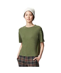 UNIQLO | WOMEN ソフトフレンチテリーT（半袖）(Tシャツ/カットソー)