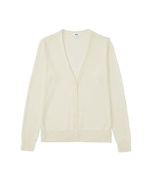 UNIQLO | WOMEN エクストラファインメリノVネックカーディガン（長袖）(ニット/セーター)