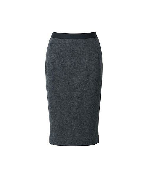 UNIQLO(ユニクロ)の「WOMEN ポンチペンシルスカート(スカート・レディース・BLACK/DARK GRAY/NAVY/DARK GREEN・L/M/S/XL/XXL)」の2枚目の写真