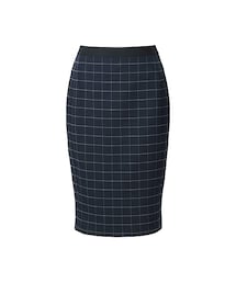 UNIQLO | WOMEN ペンシルスカート（ウィンドウペン）(スカート)