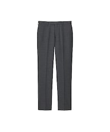 UNIQLO | MEN ストレッチウールノータックパンツ（柄）(その他パンツ)