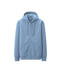 UNIQLO | MEN ライトウエイトフルジップパーカ（長袖）(パーカー)