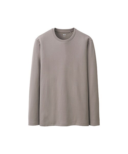 UNIQLO（ユニクロ）の「MEN ソフトタッチクルーネックT（長袖）（Tシャツ/カットソー）」 WEAR