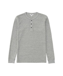 UNIQLO | MEN ワッフルヘンリーネック(長袖)(Tシャツ/カットソー)
