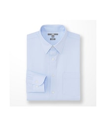 UNIQLO | MEN ファインクロスストレッチスリムフィットドビーシャツ（長袖）C(シャツ/ブラウス)