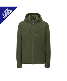 UNIQLO | MEN スウェットフルジップパーカ（長袖）(パーカー)