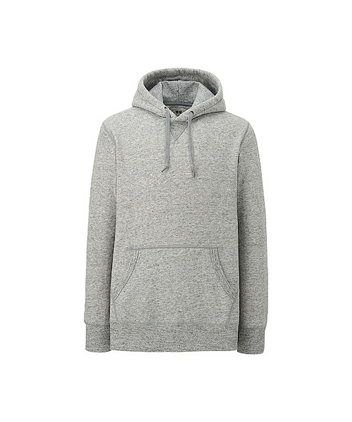 UNIQLO（ユニクロ）の「スウェットプルパーカ（長袖）（パーカー・メンズ・NAVY 69/BLACK 09/GRAY 03・S/L/XL/M/4XL/XXL/3XL）」の3枚目の写真