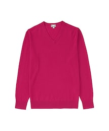 UNIQLO | MEN エクストラファインメリノVネックセーター（長袖）(ニット/セーター)