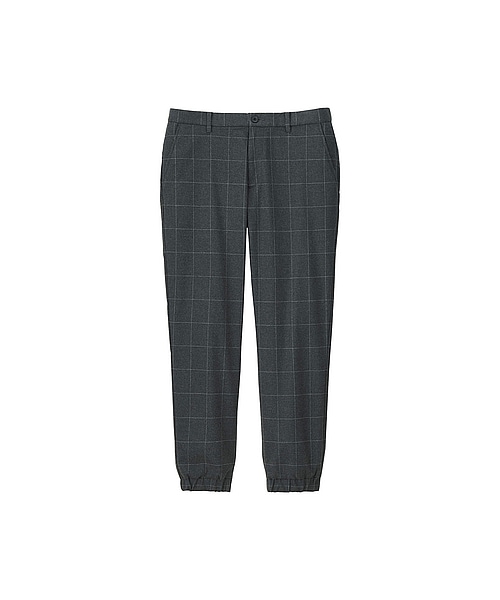 UNIQLO(ユニクロ)の「MEN ジョガーパンツ(柄)(その他パンツ・メンズ・GRAY/NAVY・L/XL/S/M)」の1枚目の写真