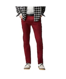 UNIQLO | MEN ストレッチスキニーフィットテーパードカラージーンズ(デニムパンツ)