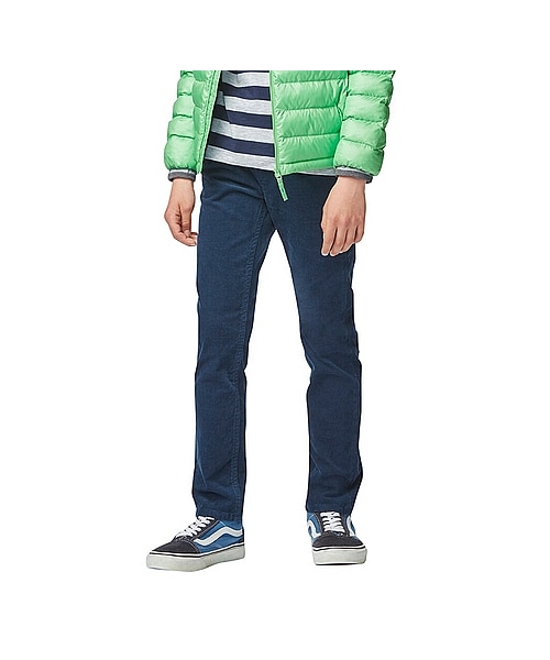UNIQLO（ユニクロ）の「BOYS コーデュロイイージーパンツ（その他パンツ・キッズ・BLUE/DARK ORANGE/BEIGE/NAVY/BLACK・S/XL/L/M）」の4枚目の写真