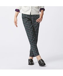 UNIQLO | GIRLS チェックアンクルパンツB(その他パンツ)