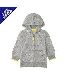 UNIQLO | BABY スウェットフルジップパーカ（無地・長袖）＋(ロンパース)