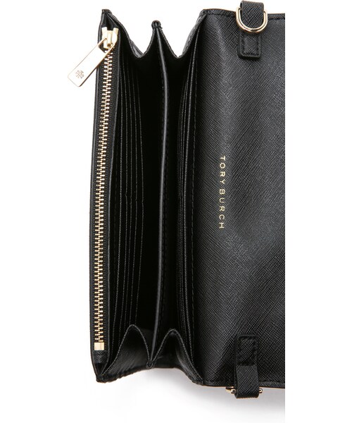 TORY BURCH（トリーバーチ）の「Tory Burch Robinson Chain Wallet（ショルダーバッグ・レディース・Black・One Size）」の4枚目の写真